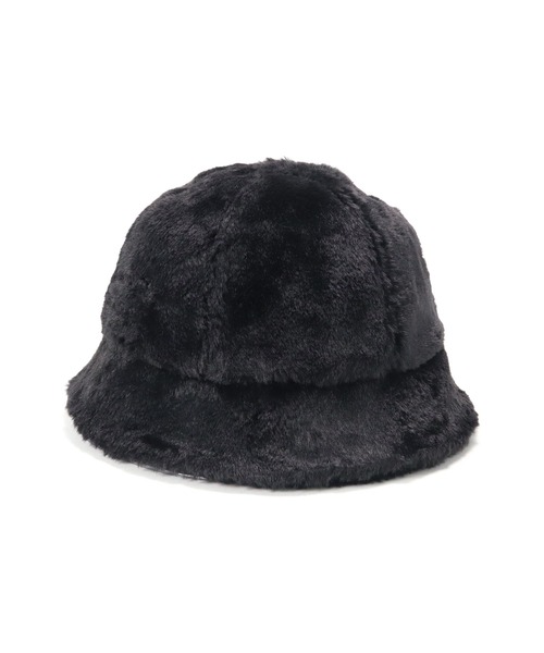 adidas(アディダス)の「アディダス バケットハット ファーボア ONSPOTZ別注(ハット・メンズ・ブラック×ブラック・L/XL)」の3枚目の写真