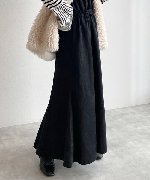 W CLOSET ダブルクローゼット　ワンピース　サイズM 2WAY】ウエストドロストキャミワンピース | w closet(ダブル