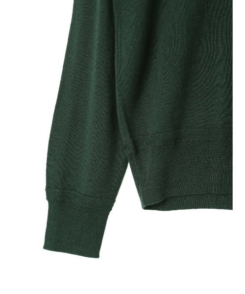 Alexander Julian（アレキサンダージュリアン）の「アレキサンダージュリアンメンズ/ALEXANDER JULIAN:MEN ウォッシャブル ウール混天竺 タートルニット（ニット/セーター・メンズ・グリーン/グレー系その他2/ネイビー・MEDIUM/LARGE/X-LARGE）」の8枚目の写真