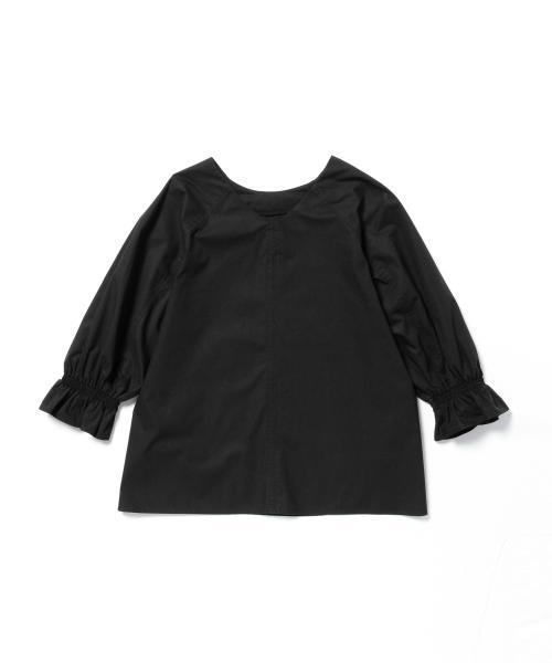 Ray BEAMS(レイビームス)の「Ray BEAMS / ギャザー パフスリーブ ブラウス(シャツ/ブラウス・レディース・オフホワイト/ブラック・ONE SIZE)」の12枚目の写真