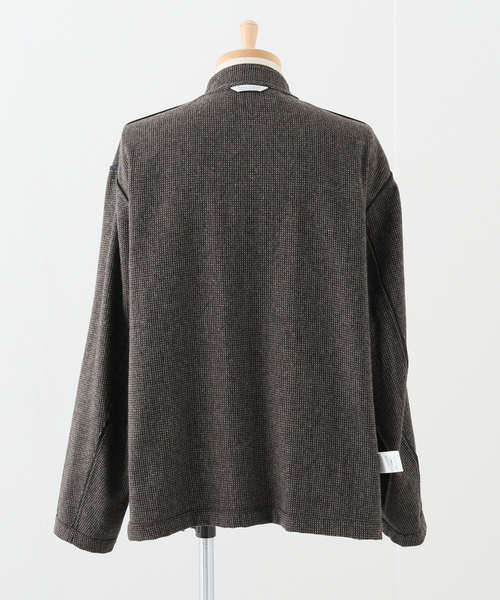 JOURNAL STANDARD(ジャーナルスタンダード)の「RE:NEWOOL ブッチャーカーディガン(カーディガン/ボレロ・メンズ・ブラック系その他/ブラウン/ベージュ・SMALL/MEDIUM/LARGE)」の15枚目の写真