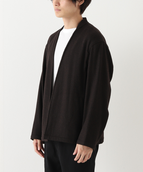 JOURNAL STANDARD(ジャーナルスタンダード)の「RE:NEWOOL ブッチャーカーディガン(カーディガン/ボレロ・メンズ・ブラック系その他/ブラウン/ベージュ・SMALL/MEDIUM/LARGE)」の22枚目の写真
