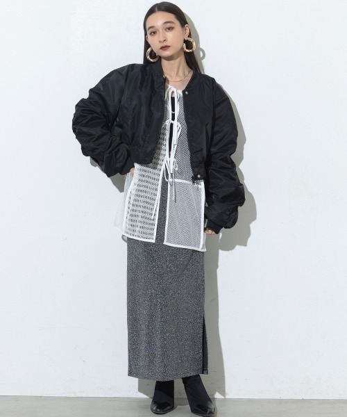 SEN TOKYO（セントーキョー）の「主役級アウター。ショート丈MA-1