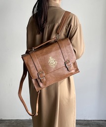 FLAPPER（フラッパー）の「FLAPPER:HarryPotter ハリー・ポッター ホグワーツロゴサッチェル（バックパック/リュック）」