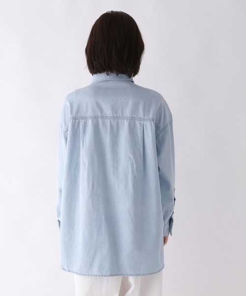 BABYLONE（バビロン）の「デニムオーバーシャツ（シャツ/ブラウス 