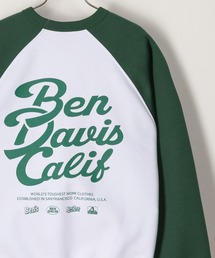 BEN DAVIS（ベンデイビス）の「【BENDAVIS／ベンデイビス】バックロゴラグランスウェット/プルオーバー/ヘビーウェイト/ビッグシルエット/裏起毛（スウェット・メンズ）」