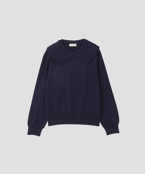 トップス MARGARET HOWELL FINE MERINO WOOL Margaret Howell MHL Wide Neck Sweatshirt Fine Merino Wool