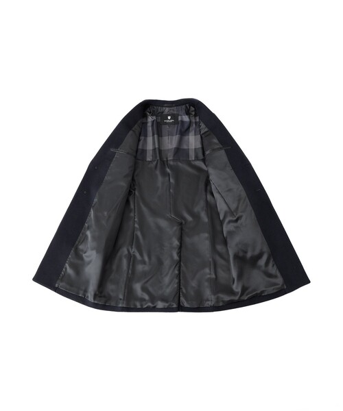 BLACK LABEL CRESTBRIDGE（ブラックレーベル・クレストブリッジ）の「メルトンチェスターコート（チェスターコート・メンズ・ライトグレー/ブラウン系その他3/ネイビー・M/L/XL）」の15枚目の写真