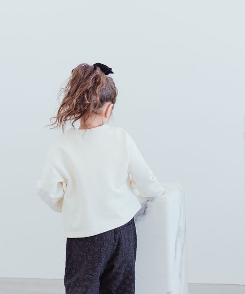 LOWRYS FARM（ローリーズファーム）の「２ＷＡＹカットカーデ　188775（カーディガン/ボレロ・キッズ・ブラック/オフホワイト・110cm/120cm/130cm/140cm/150cm）」の19枚目の写真