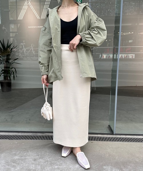 PAPILLONNER（パピヨネ）の「【OT】オーガンジースクエアスリッポン/PAPILLONNER/パピヨネ（サンダル・レディース・ブラック/アイボリー・38/36/37）」の22枚目の写真