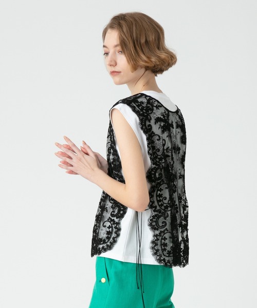 LouLou willoughby ルルウィルビー　レース　ベスト LOULOU WILLOUGHBY（ルルウィルビー）の「【LOULOU WILLOUGHBY