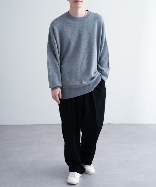 COLONY 2139(コロニートゥーワンスリーナイン)の「サークルロゴジャガードニット(ニット/セーター・メンズ・ブラック/グレー・MEDIUM/LARGE)」の5枚目の写真