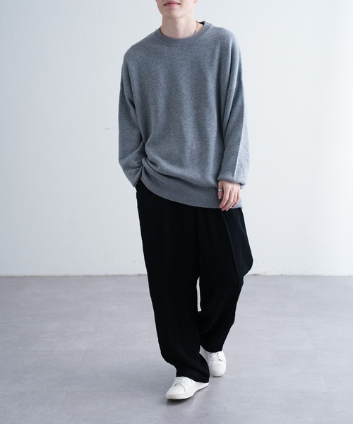 COLONY 2139(コロニートゥーワンスリーナイン)の「サークルロゴジャガードニット(ニット/セーター・メンズ・ブラック/グレー・MEDIUM/LARGE)」の8枚目の写真