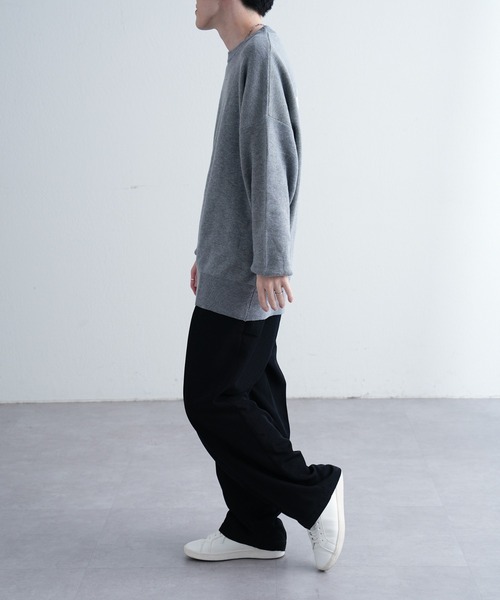 COLONY 2139(コロニートゥーワンスリーナイン)の「サークルロゴジャガードニット(ニット/セーター・メンズ・ブラック/グレー・MEDIUM/LARGE)」の11枚目の写真