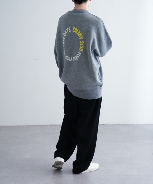 COLONY 2139(コロニートゥーワンスリーナイン)の「サークルロゴジャガードニット(ニット/セーター・メンズ・ブラック/グレー・MEDIUM/LARGE)」の20枚目の写真