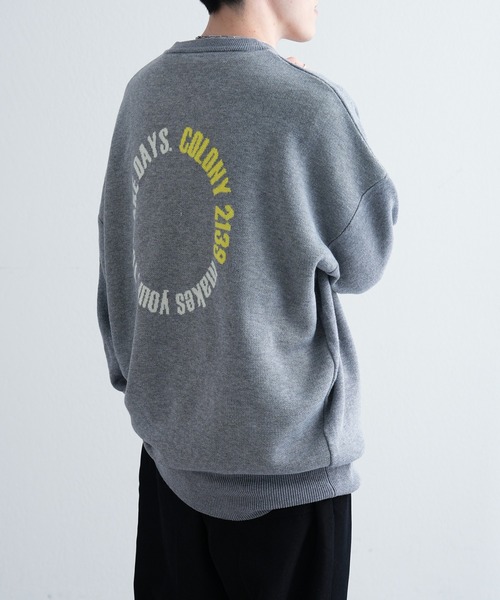 COLONY 2139(コロニートゥーワンスリーナイン)の「サークルロゴジャガードニット(ニット/セーター・メンズ・ブラック/グレー・MEDIUM/LARGE)」の13枚目の写真