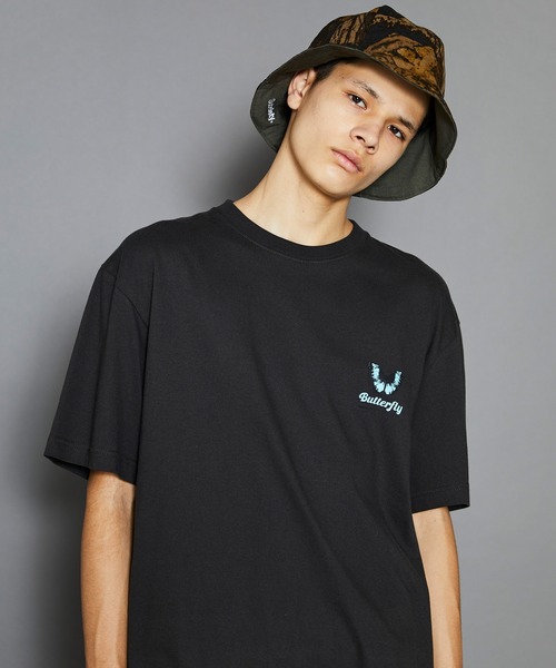 Subciety(サブサエティ)の「Butterfly TEE(Tシャツ/カットソー・メンズ・ブラック/ホワイト/ベージュ・MEDIUM/LARGE/X-LARGE/XX-LARGE/SMALL)」の18枚目の写真