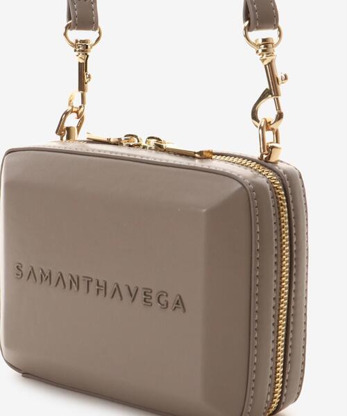 SAMANTHAVEGA(サマンサベガ)の「ナノスクエアストーンショルダーバッグ(ショルダーバッグ・レディース・グレイッシュベージュ/フューシャピンク/ライトブルー・FREE)」の11枚目の写真