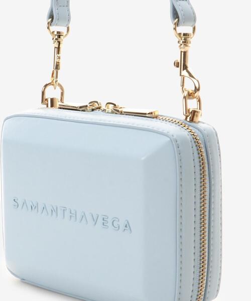 SAMANTHAVEGA(サマンサベガ)の「ナノスクエアストーンショルダーバッグ(ショルダーバッグ・レディース・グレイッシュベージュ/フューシャピンク/ライトブルー・FREE)」の17枚目の写真
