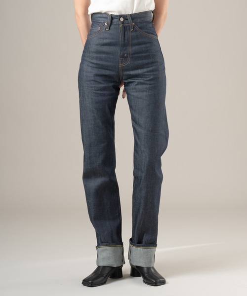 Levi's(リーバイス)の「リーバイス/Levi's LEVI'S(R) VINTAGE CLOTHING 1950'S 701 ジーンズ ORGANIC リジッド(デニムパンツ・レディース・ダークインディゴブルー・24inch/25inch/W30 L34/W29 L34/26inch/27inch/W28 L34/23inch)」の18枚目の写真