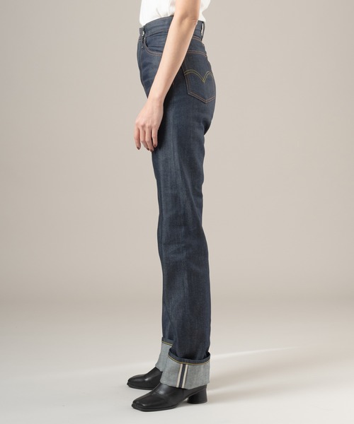 Levi's(リーバイス)の「リーバイス/Levi's LEVI'S(R) VINTAGE CLOTHING 1950'S 701 ジーンズ ORGANIC リジッド(デニムパンツ・レディース・ダークインディゴブルー・24inch/25inch/W30 L34/W29 L34/26inch/27inch/W28 L34/23inch)」の14枚目の写真