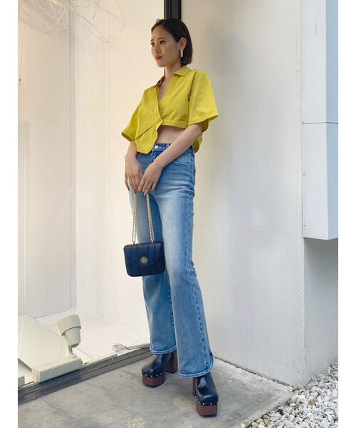 EVRIS（エヴリス）の「チャンキーヒールサボ（サンダル・レディース・ブラック/ホワイト・SMALL/MEDIUM/LARGE）」の6枚目の写真