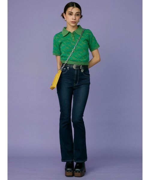 EVRIS（エヴリス）の「チャンキーヒールサボ（サンダル・レディース・ブラック/ホワイト・SMALL/MEDIUM/LARGE）」の13枚目の写真