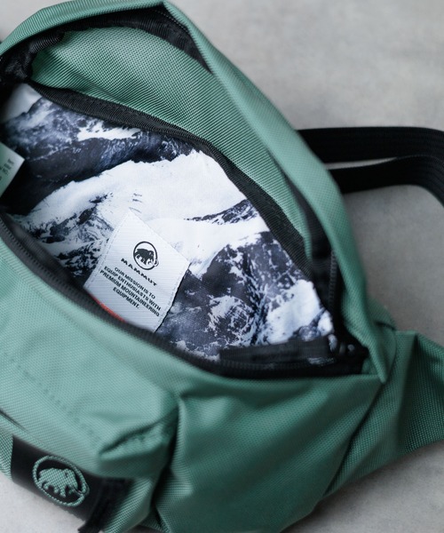 Mammut（マムート）の「《MAMMUT》Xeron Neuveville Waistpack（ボディバッグ/ウエストポーチ・レディース・ライトベージュ/ブラック/グリーン・FREE）」の13枚目の写真