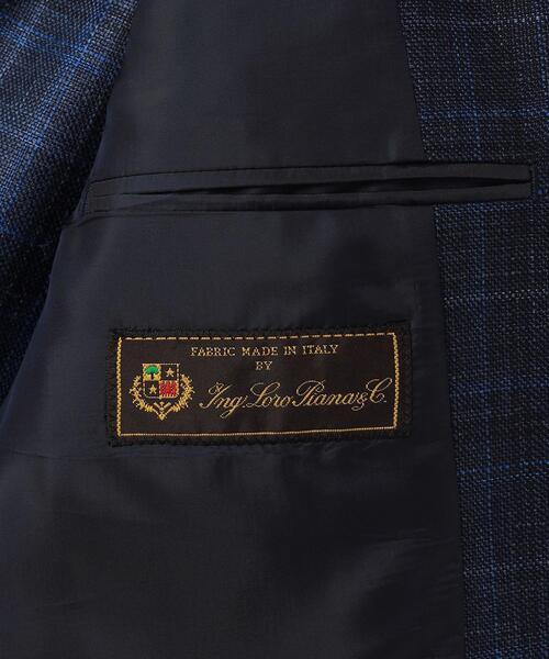 green label relaxing（グリーンレーベルリラクシング）の「＜Loro Piana＞ホップサック チェック柄 2B ジャケット（テーラードジャケット・メンズ・ブラウン/ネイビー・42/46/48/50/52/44）」の18枚目の写真