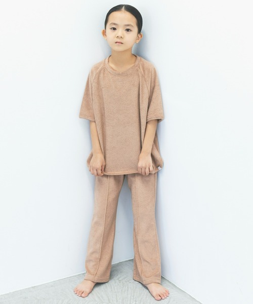 ooju（オージュ）の「【ooju】パイルセット（Tシャツ/カットソー 