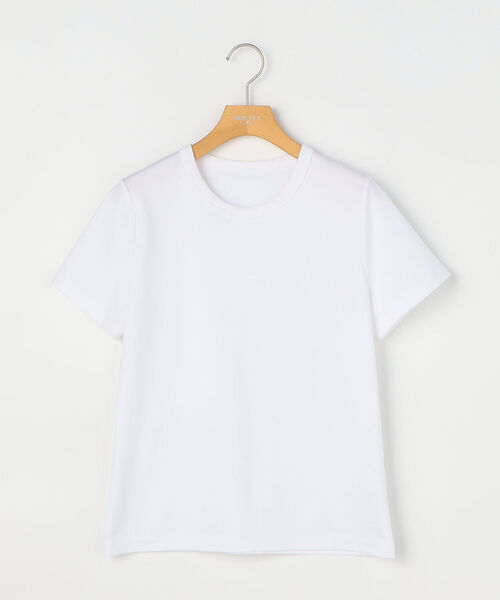 NOLLEY’S Sophi(ノーリーズソフィ)の「100/2スムースコンパクトTシャツ(Tシャツ/カットソー・レディース・ホワイト/チャコールグレー・36/38)」の20枚目の写真