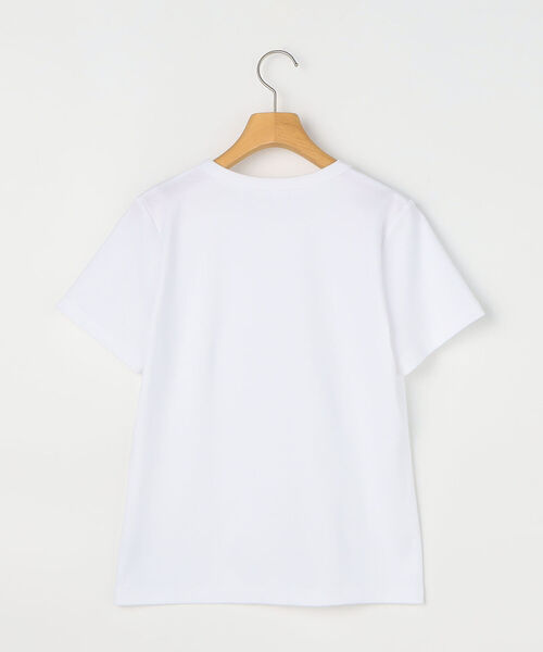 NOLLEY’S Sophi(ノーリーズソフィ)の「100/2スムースコンパクトTシャツ(Tシャツ/カットソー・レディース・ホワイト/チャコールグレー・36/38)」の21枚目の写真