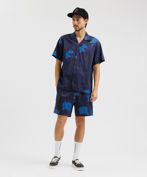 Saturdays NYC（サタデーズ ニューヨークシティ ）の「Ambrose Manoa Short（その他パンツ・メンズ・ネイビー/グリーン・X-SMALL/XL/L/S/M）」の6枚目の写真