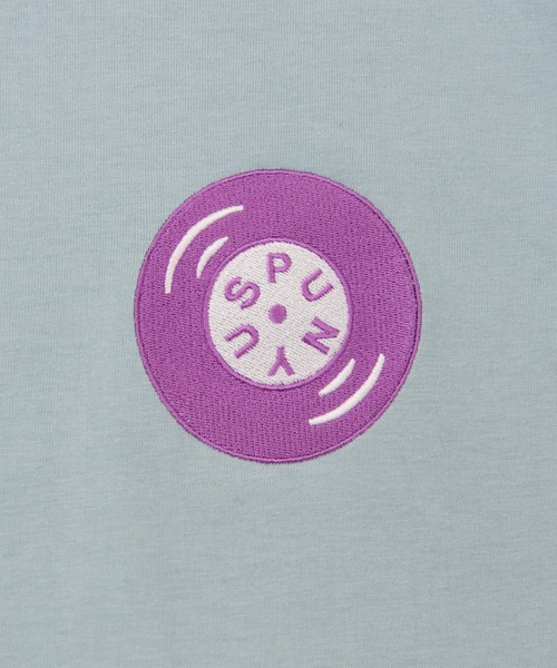 PUNYUS（プニュズ）の「サイドラインレコードロンＴ（Tシャツ/カットソー・レディース・ブラック/イエロー/サックスブルー・4/3/1/2）」の21枚目の写真