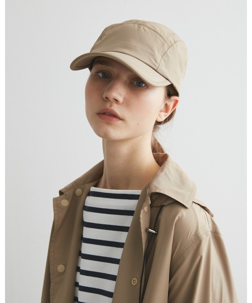 Traditional Weatherwear（トラディショナルウェザーウェア）の「SEALING RAIN CAP（キャップ・メンズ・ベージュ/ブラック/ブルーグレー・F）」の6枚目の写真