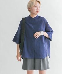 KBF | ブザムストライプBIGシャツ(シャツ/ブラウス)