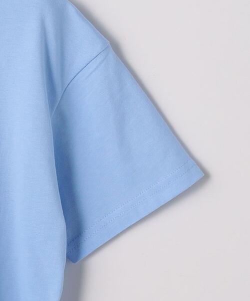 green label relaxing(グリーンレーベルリラクシング)の「【別注】<DUMBO Doughnuts and Coffee>TJ ドーナツ Tシャツ 110cm-130cm(Tシャツ/カットソー・キッズ・ライトグレー/ライトブルー/オフホワイト・110cm/120cm/130cm)」の6枚目の写真