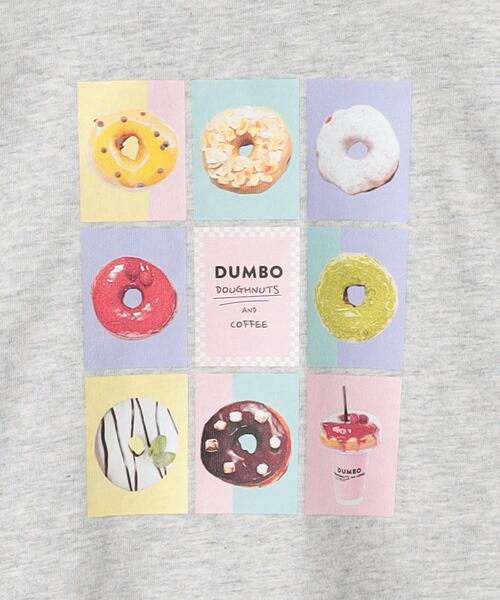 green label relaxing(グリーンレーベルリラクシング)の「【別注】<DUMBO Doughnuts and Coffee>TJ ドーナツ Tシャツ 110cm-130cm(Tシャツ/カットソー・キッズ・ライトグレー/ライトブルー/オフホワイト・110cm/120cm/130cm)」の18枚目の写真