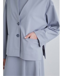 美品 styling/ スタイリング UVカットエアリーノーカラージャケット styling/（スタイリング）の「【s/s】UVカットエアリーノー
