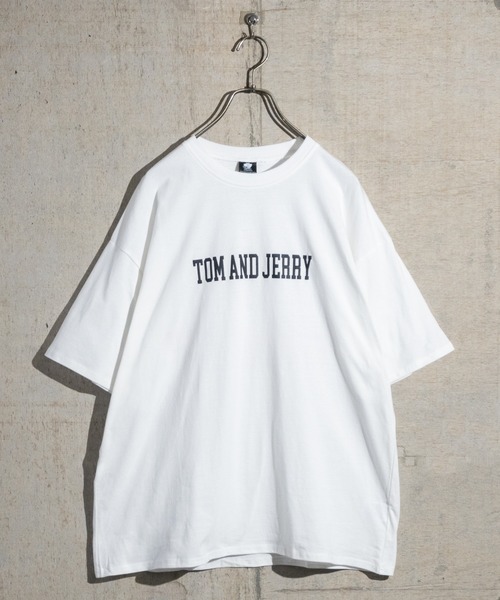 Tom&Jerry(トムアンドジェリー)の「【40I】〔Tom & Jerry/トム & ジェリー〕フロント/バックプリント ビックシルエットTシャツ(Tシャツ/カットソー・メンズ・ホワイト/チャコールグレー/ベージュ/ネイビー/グリーン/ホワイト系その他/グレー系その他/ベージュ系その他/グリーン系その他/ホワイト系その他2/ホワイト系その他3/グレー系その他2/グレー系その他3/ベージュ系その他2/ベージュ系その他3/ネイビー系1・X-LARGE/LARGE/MEDIUM)」の17枚目の写真