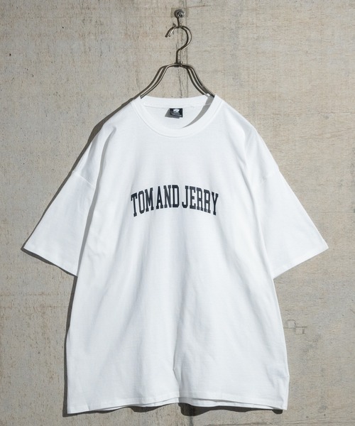 Tom&Jerry(トムアンドジェリー)の「【40I】〔Tom & Jerry/トム & ジェリー〕フロント/バックプリント ビックシルエットTシャツ(Tシャツ/カットソー・メンズ・ホワイト/チャコールグレー/ベージュ/ネイビー/グリーン/ホワイト系その他/グレー系その他/ベージュ系その他/グリーン系その他/ホワイト系その他2/ホワイト系その他3/グレー系その他2/グレー系その他3/ベージュ系その他2/ベージュ系その他3/ネイビー系1・X-LARGE/LARGE/MEDIUM)」の19枚目の写真
