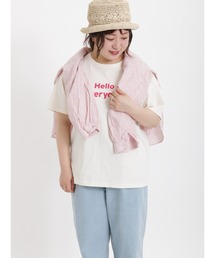 Samansa Mos2 | ロゴアソートプリントTシャツ(Tシャツ/カットソー)