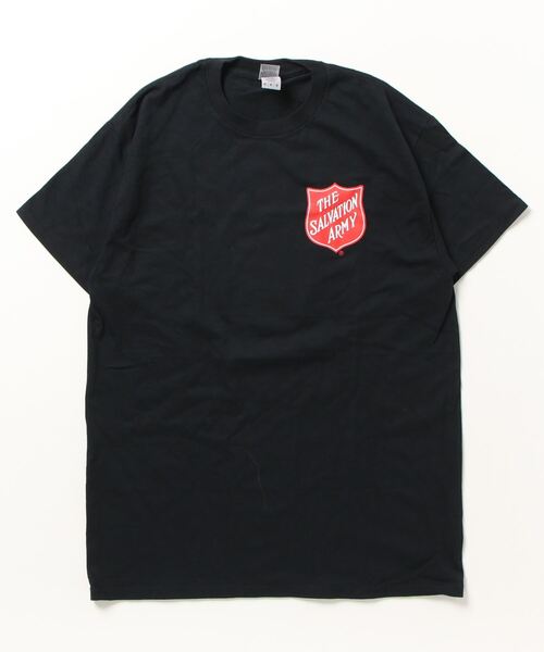INNOCENT(イノセント)の「THE SALVATION ARMY / Shield Logo Front & Back Tee(Tシャツ/カットソー・レディース・ネイビー/ブラック/ベージュ/ホワイト・LARGE/X-LARGE/MEDIUM)」の2枚目の写真
