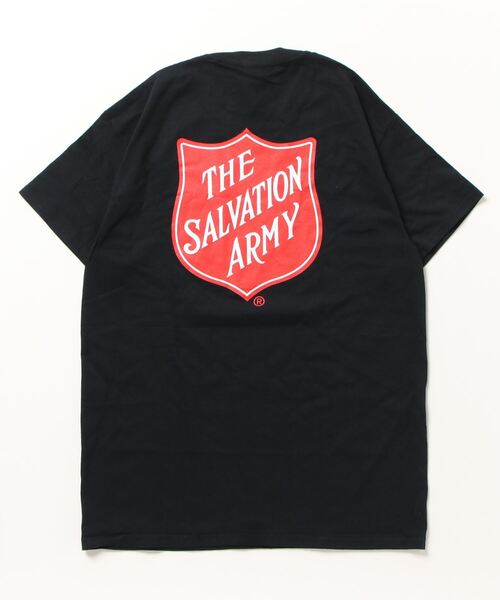 INNOCENT(イノセント)の「THE SALVATION ARMY / Shield Logo Front & Back Tee(Tシャツ/カットソー・レディース・ネイビー/ブラック/ベージュ/ホワイト・LARGE/X-LARGE/MEDIUM)」の5枚目の写真