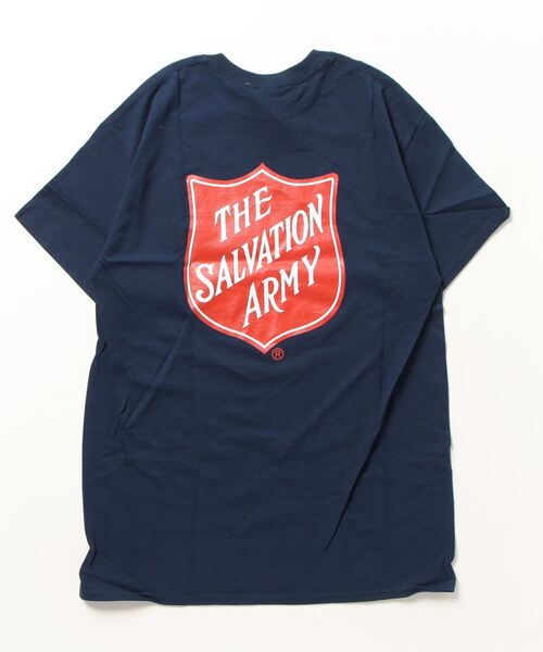 INNOCENT(イノセント)の「THE SALVATION ARMY / Shield Logo Front & Back Tee(Tシャツ/カットソー・レディース・ネイビー/ブラック/ベージュ/ホワイト・LARGE/X-LARGE/MEDIUM)」の8枚目の写真