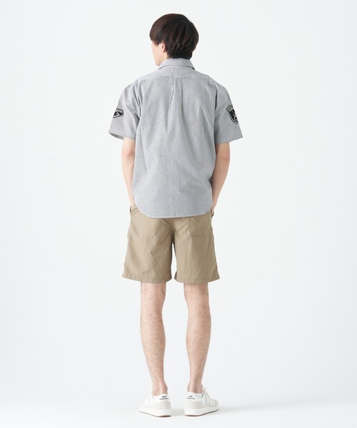 CORISCO(コリスコ)の「ヒッコリーワッペン半袖シャツ(M1)(シャツ/ブラウス・メンズ・その他1/その他2・LARGE/X-LARGE/MEDIUM)」の9枚目の写真