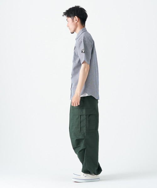 CORISCO(コリスコ)の「ヒッコリーワッペン半袖シャツ(M1)(シャツ/ブラウス・メンズ・その他1/その他2・LARGE/X-LARGE/MEDIUM)」の14枚目の写真