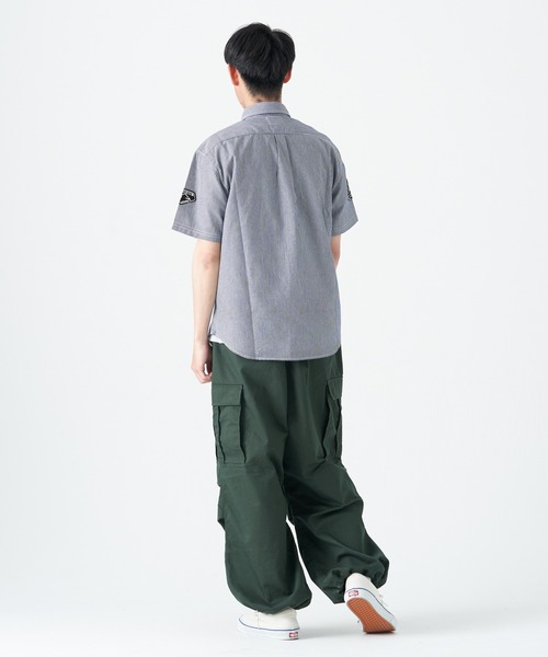 CORISCO(コリスコ)の「ヒッコリーワッペン半袖シャツ(M1)(シャツ/ブラウス・メンズ・その他1/その他2・LARGE/X-LARGE/MEDIUM)」の15枚目の写真