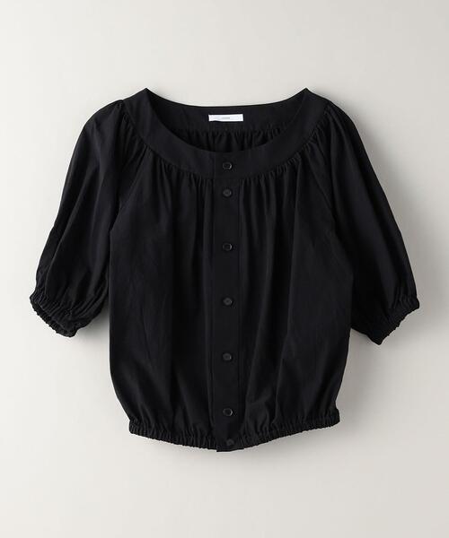 ASTRAET CO ギャザー パフスリーブ 5分袖ブラウス ASTRAET（アストラット）の「＜ASTRAET＞CO ギャザー