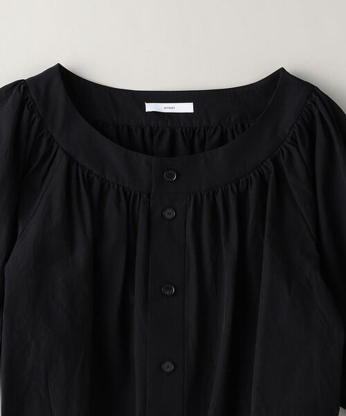 ASTRAET CO ギャザー パフスリーブ 5分袖ブラウス ASTRAET（アストラット）の「＜ASTRAET＞CO ギャザー